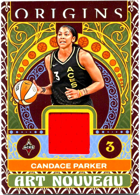 Candace Parker 2023 Panini Origins WNBA Art Nouveau Jersey Patch
