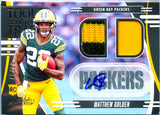 Matthew Golden RC 2025 Panini Absolute Tools Of The Trade Dual Rookie Patch Auto SP 40/99