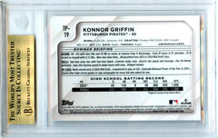Konnor Griffin RC 2025 Bowman Chrome National Convention Prospect Rookie BGS 9.5-2