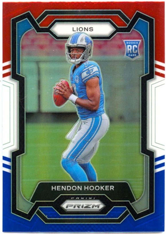 Hendon Hooker RC 2023 Panini Prizm Red White Blue Rookie #329