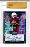 Marcel Reed RC 2025 Leaf Metal Mojo Galaxy Rookie Auto Pre-Production 1/1