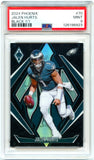 Jalen Hurts 2024 Panini Phoenix Black SP 1/1 PSA 9