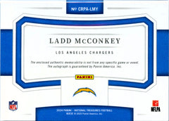 Ladd Mcconkey RC 2024 National Treasures Crossover Rookie Patch Auto SP 3/99-2