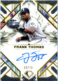 Frank Thomas 2025 Topps Diamond Icons Black On Card Auto SP 9/10