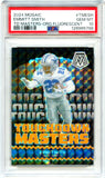 Emmitt Smith 2024 Panini Mosaic Orange Fluorescent Touchdown Masters SP 7/25 PSA 10