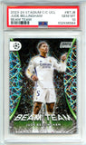 Jude Bellingham 2023-24 Topps Chrome Stadium Club Champions League Beam Team PSA 10