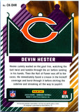 Devin Hester 2025 Donruss Platinum Canton Kings Patch Auto SP 7/10