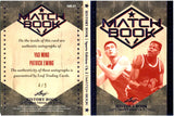 Yao Ming Patrick Ewing 2025 Leaf History Book Blue Match Book Blue Booklet Dual Auto SP 4/5