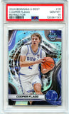 Cooper Flagg RC 2024 Bowman University Best Refractor Rookie #16 PSA 10