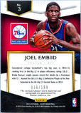 Joel Embiid RC 2014-15 Panini Select Rookie Jersey Patch Auto SP 36/199