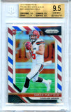 Baker Mayfield RC 2018 Panini Prizm Red White Blue Rookie #201 BGS 9.5