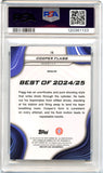 Cooper Flagg RC 2024 Bowman University Best Refractor Rookie #16 PSA 10