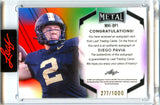 Diego Pavia RC 2024 Leaf Metal Draft Inscriptions Rookie Auto SP 277/1000