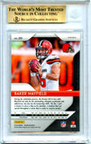 Baker Mayfield RC 2018 Panini Prizm Red White Blue Rookie #201 BGS 9.5