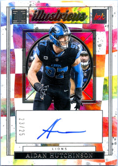 Aidan Hutchinson 2025 Impeccable Illustrious Ink Auto SP 23/25-1