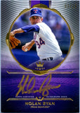 Nolan Ryan 2023 Topps Five Star Royalty Gold Ink Auto SP 3/15