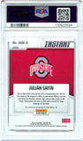 Julian Sayin RC 2024 Panini Instant NIL Open Edition Rookie Auto PSA 10