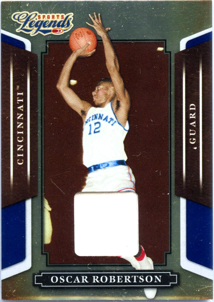 Oscar Robertson 2008 Donruss Sports Legends Jersey Patch SP 167/250-1