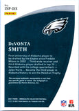 Devonta Smith RC 2021 Immaculate Green Dual Rookie Patch Auto SP 15/18