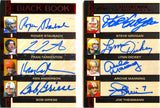 Staubach Anderson Griese Manning 2025 Leaf History Book Red Black Book Booklet 8 Player Auto SP 1/1