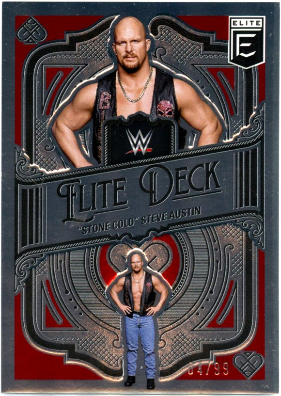 Stone Cold Steve Austin 2023 Donruss Elite WWE Elite Deck SP 4/99