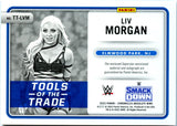Liv Morgan 2022 Panini Chronicles Absolute WWE Tools Of The Trade Patch Auto SP 85/99