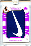 Deandre Jordan 2024-25 Flawless Pink Vault Memorabilia Game Used Nike Logo Patch SP 7/10
