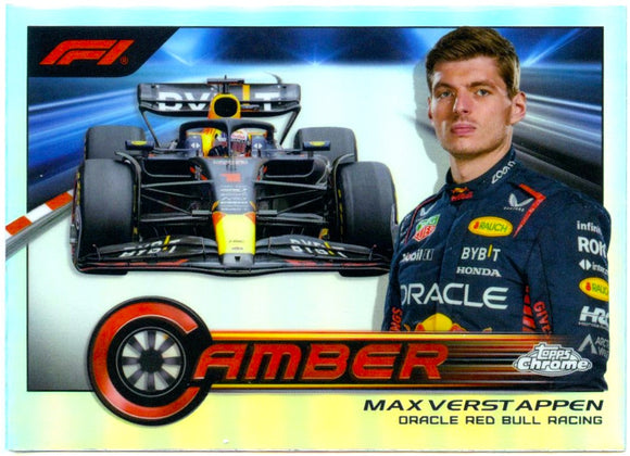 Max Verstappen 2023 Topps Chrome Formula 1 Camber