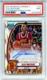 Juju Watkins RC 2024-25 Bowman U Chrome Stealth Rookie Auto #37 PSA 9