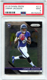 Lamar Jackson RC 2018 Panini Prizm Rookie #212 PSA 9