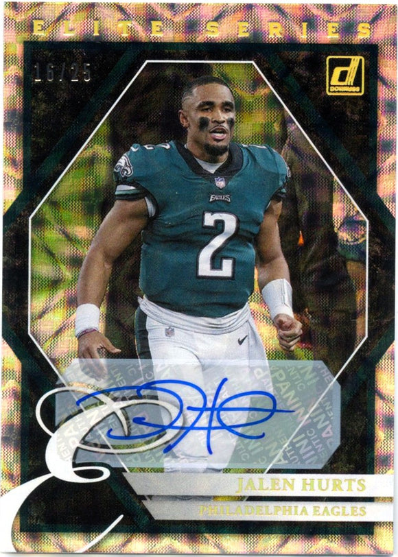 Product Jalen Hurts 2021 Donruss Elite Series Auto SP 16/25 Link