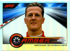 Michael Schumacher 2023 Topps Chrome Formula 1 Camber