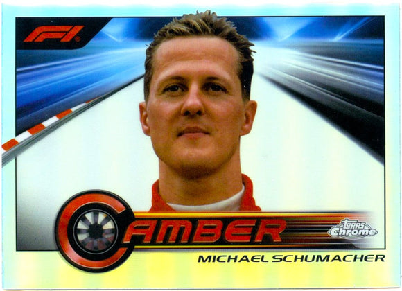Michael Schumacher 2023 Topps Chrome Formula 1 Camber