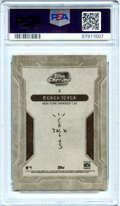 Derek Jeter 2024 Topps Chrome X Cactus Jack #2 PSA 10-2