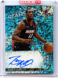 Bam Adebayo 2017-18 Panini Spectra Neon Blue Rising Stars Rookie Auto SP 37/49