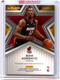 Bam Adebayo 2017-18 Panini Spectra Neon Blue Rising Stars Rookie Auto SP 37/49