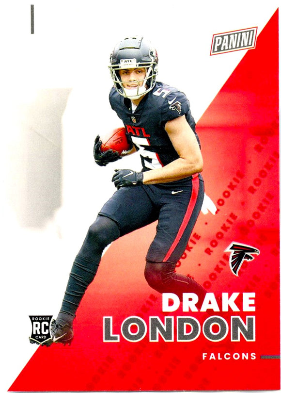 Drake London 2022 Panini The National Silver Pack Rookie SP 416/499