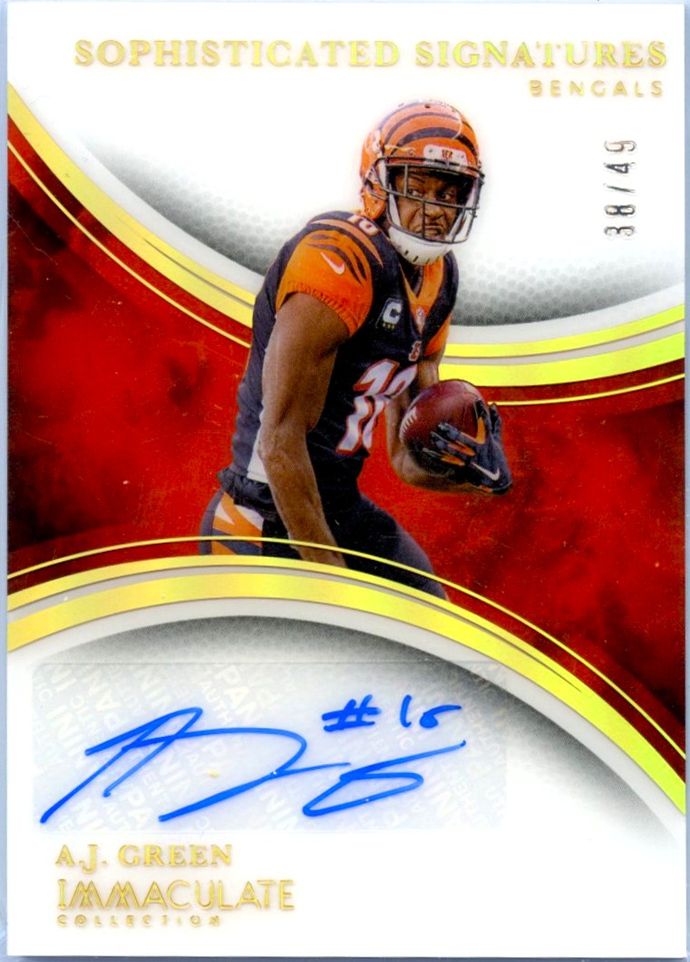 Aj Green 2025 Immaculate Sophisticated Signature Auto SP 38/49