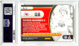 Patrick Mahomes II 2024 Donruss Elite Lombardibound #12 PSA 10