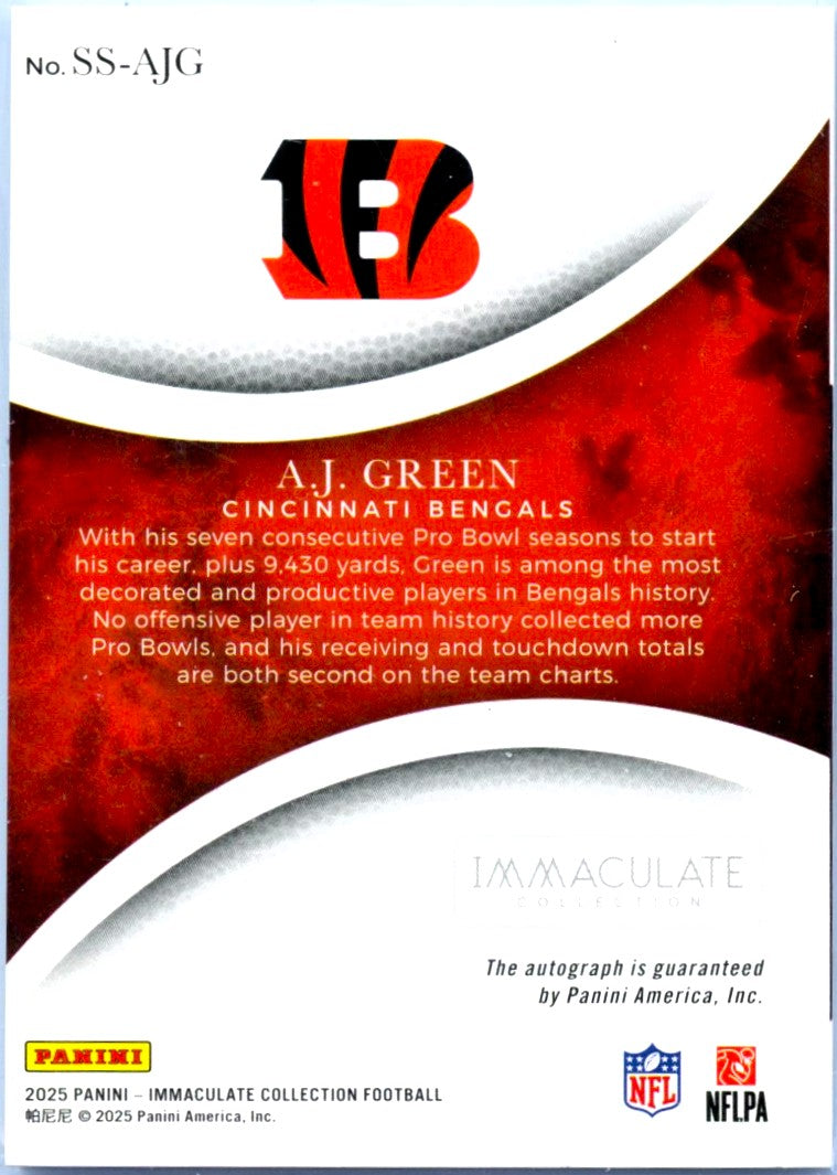 Aj Green 2025 Immaculate Sophisticated Signature Auto SP 38/49