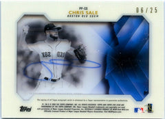 Chris Sale 2019 Diamond Icons Pentamerous Penmanship Acetate Auto SP 6/25-2