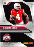 Jeremiah Smith RC 2024 Panini Ohio State Prizm White Sparkle Rookie SSP #10