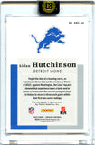 Aidan Hutchinson RC 2022 Encased Notable Rookie Auto SP 58/99