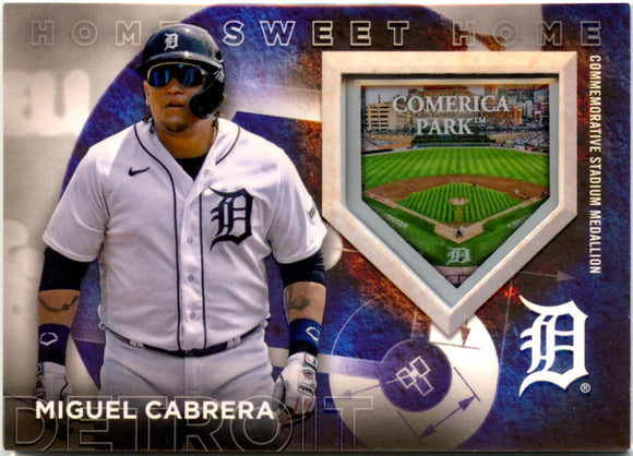 Miguel Cabrera 2024 Topps Home Sweet Home Medallion SP 172/299