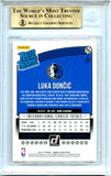 Luka Doncic RC 2018-19 Donruss Rated Rookie #177 BGS 9.5