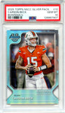 Carson Beck RC 2025 Bowman U Chrome National Convention Rookie PSA 10