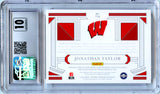Jonathan Taylor RC 2020 National Treasures Collegiate Rookie Jersey Auto SP 28/99 CSG 9