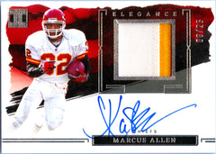 Marcus Allen 2023 Impeccable Elegance Jersey Patch Auto SP 8/25-1