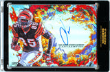 Chad Johnson 2024 Tyson Beck Canvas On Fire Auto SP 11/20