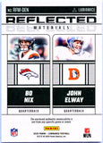 Bo Nix John Elway 2025 Panini Luminance Reflected Materials Dual Patch SP 1/50